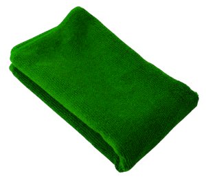 Тряпка для пола из микрофибры, размер 60x100 см, плотность 185г/м2, цвет зеленый - AT185G60100